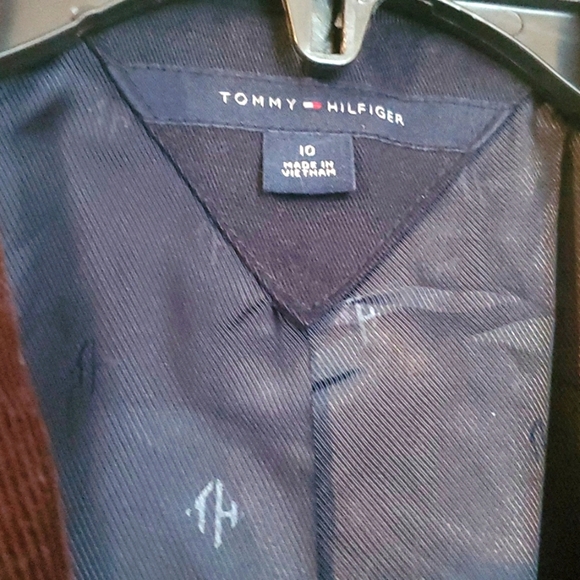 Brown Tommy Hilfiger Corduroy Blazer Jacket Sz 10 College Prep, School Boy - Picture 5 of 10